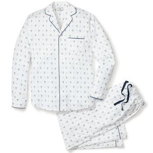 NWT Petite Plume Men’s Twill Hanukkah Pajama Set